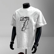 Lucky Number 7 Men's T-shirt - High Quality, Unique Retro Streetwear
