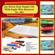 DSS Joy Heavy Duty Stapler 35 With Staple Wire Remover No. 405