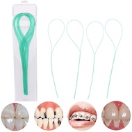 0 Pcs Boxed Orthodontic Dental Floss Leads Dental Floss Needles Dental Floss Threading Leads Braces 