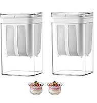 Greek Yogurt Strainer Separator larger capacity 【1.9 quarts】- Yogurt Filter for Whey Separation, Sui