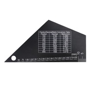 Fret Leveling Tool Ruler Stainless Steel Fret Rocker