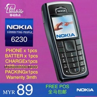 Original NOKIA 6230i 2nd Renew.Set Telefon 原装诺基亚 6230i二手翻新手机、