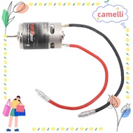 CAMELLI RC Brushed Motor, Low Noise 390 28T Brushed RC Motor, Durable High Torsion Stainless Steel R