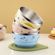 Food Grade Kids Bowl 316 Stainless Steel Children's Bowl Dinnerware