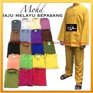 PART 2 Muhamad Store Jutawan Baju Melayu Sepasang Saiz S-XL JBMSWP S-XL A13-A19