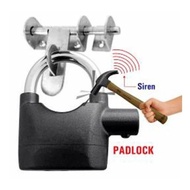GEMBOK KUNCI ALARM ANTI MALING MURAH KOPER TAS PAGAR PINTU LOCK GB0001 | ( gembok alarm motor anti m
