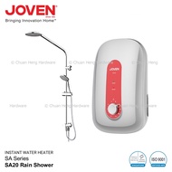 Joven SA-20 RS Instant Water Heater with Rainshower Set (Silver)