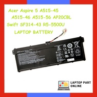 Acer Aspire 5 A515-45 A515-46 A515-56 AP20CBL Swift SF314-43 R5-5500U LAPTOP BATTERY