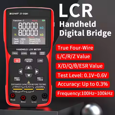 ZOYI ZT-MD1 Multimeter Intelligent Tweezers Lcr Digital Bridge Tester Automatic Measurement Of Resis