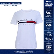 [Special Collection] Tommy Hilfiger เสื้อยืด ผู้หญิง รุ่น 76J4893 YCI - สีขาว