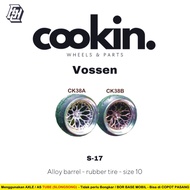 COOKIN ALLOY CK38 Rubber Tire Model VOSSEN S17 10mm SELONGSONG