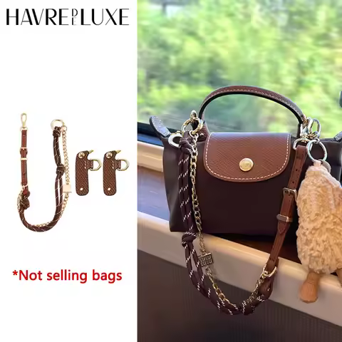Bag Shoulder Strap Insert For Longchamp Mini Without Punching Strap Durable Fashion Bag Modification
