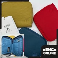 Anello Japan Grande Wallet With Zipper Bifold Wallet