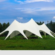Sunscreen Sky Curtain Pergola Oversized Three Peaks Four Peaks Camping Thickened Ready Stock Double 