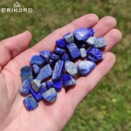 【Worth-Buy】 Lapis Lazuli 10-15mm Gravel Polished Blue Tumbled Stones Natural Afghanistan Lapis Lazuli Loose Gemstone Crystal Lot
