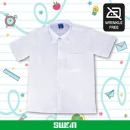 SWAN School Uniform White Shirt Wrinkle Free