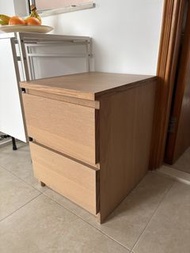 IKEA MALM Chest of 2 Drawers