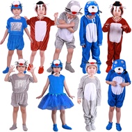 flora fauna costume kids costume cosplay Kostum haiwan laut anjing laut kanak-kanak tadika singa lau