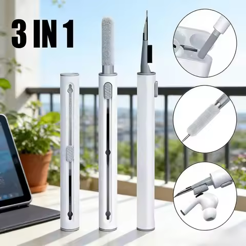 Clean Brush Pen for Xiaomi Airdots 3 Pro Cleaner Kit Bluetooth Earphones Cleaning Tool for Airpods P