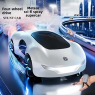 Children's Remote Control Car Toy Gesture Sensing Spray Drift Car Four-Wheel Drive Boys' Racing Car