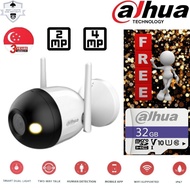 DAHUA │ DH-F2C-PV │ DH-F4C-PV │ F2C-PV 2MP & 4MP Active Deterrence Network Camera │ Smart Dual Light