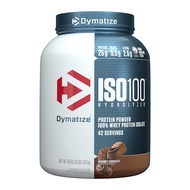 Dymatize ISO100 Hydrolyzed Protein Powder 100% Whey Isolate Protein  3 Lbs/42 Servings เวย์โปรตีนไอโ