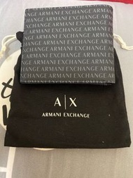 正品 Armani Exchange AX 八卡短夾 男生短夾