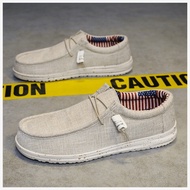 Men Shoes Casual Canvas Loafers Lightweight Breathable Flat Shoes Casual Men Vulcanized Shoes Walkin