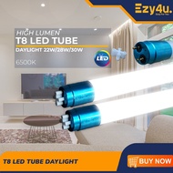 T8 LED Tube 22W 28W 30W Daylight 6500K 4 Feet 4FT Borneo LED Lamp Electric Amulet Lamp Long Bright 4