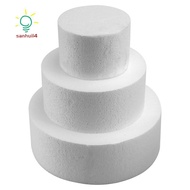 Round Cake Dummy 4 inch / 6 inch/ 8 inch (Cake Dummy Set 4 inch 6 inch 8 inch)