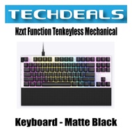 Nzxt Function Tenkeyless Mechanical Keyboard - Matte Black
