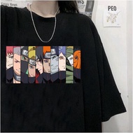 Naruto Sasuke Anime 2022 Kawaii T Shirt Women Harajuku Akatsuki Uchiha Itachi T-shirt Manga Kakashi Tshirt Hip Hop Top Unisex
