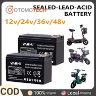 12V Lead Acid Battery 8AH 12AH Rechargeable Battery Auto gate ,Alarm,Solar Cells, Pump Electric Bike