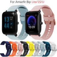20mm silicone band Strap For Xiaomi Huami Amazfit Bip Lite / 1S /bip 3 / bip u pro / bip s Smartwatch wristband