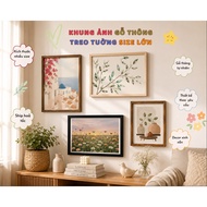 WOODEN WALL FRAME LARGE SIZE 50 x 70