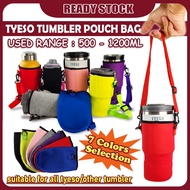 Tyeso Multiple Tumbler Carrier Pouch Bag With Shoulder Strap For 500-1200ml Tumbler Protector Sleeve