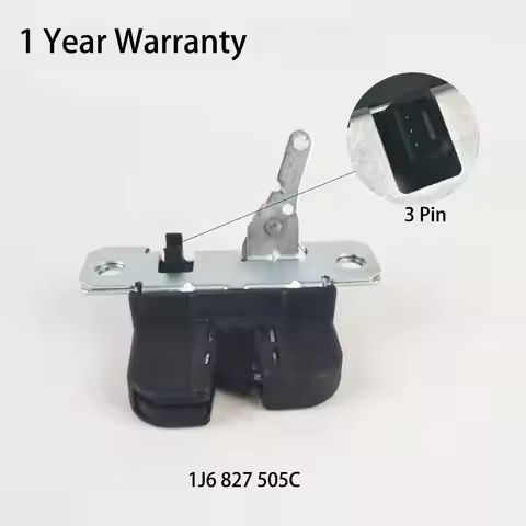 Trunk lock block 1J6827505B 1J6827505C for VW GOLF GTR GOLF R GOLF 4 GOLF 5