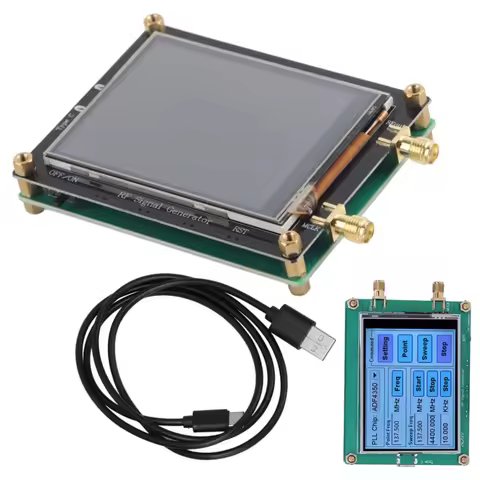 RF Sweep Frequency Generator Full Range Electronic Testing Equipment with PC Control Data Cable ADF4