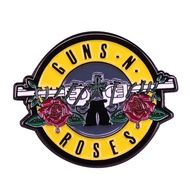 Guns N' Roses rock band enamel pin music art pin rock and roll brooch musicial jewelry