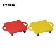 [Lzdyqmy2] Kids Scooter Board with Handles Four Wheel Sitting Scooter Indoor Physical Education Toy 