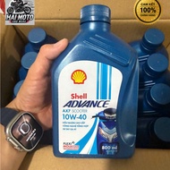 Shell Advance scooter 10W40 AX7 0.8L (scooter) guaranteed genuine