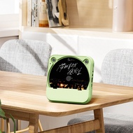 【uhunhn】-Portable Home CD Music Player+Remote Control Bluetooth 5.1 CD Player Dust Cover Radio Displ