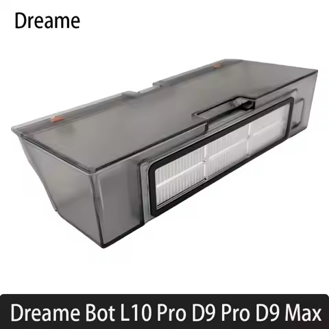 Original Dust Box Spare Parts For Dreame Bot L10 Pro & D9 / D9 Pro / D9 Max Robot Vacuum Cleaner Dus