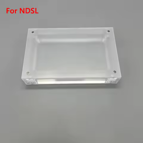 High transparency acrylic magnetic cover console storage box for Nintendo NDS series gaming consoles