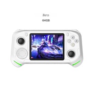 ใหม่ RX6H เปิด Retro คอนโซลวิดีโอเกมมือถือ 3.5 นิ้วหน้าจอ IPS แบบพกพา Linux ระบบ Pocket Player 128GB