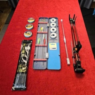 3-Axis Fishing Combo 3260 - Full Set of Day and Night Floats - Choose 3m6-7m2 Reel - Suitable for Ri