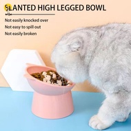 Tilting Pet Drinking Feeding Bowls Pet Dry Wet Food Dispenser Dish For Cat Dog Pet Feeding