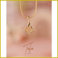 ✗ ✌ ➕◬ TALA by Kyla Genshin Impact Inspired- Pyro Necklace with Tala Card Packaging