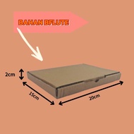 LAYAR New BFLUTE Cardboard Box 20x15x2 Hydrogel Screen Protector Case Casing Tempered Glass TG Anti-