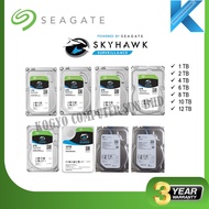 Seagate SKYHAWK Hard disk 1TB 2TB 4TB 6TB 8TB 10TB 12TB Surveillance HDD / TOSHIBA Hard Drive S300 4